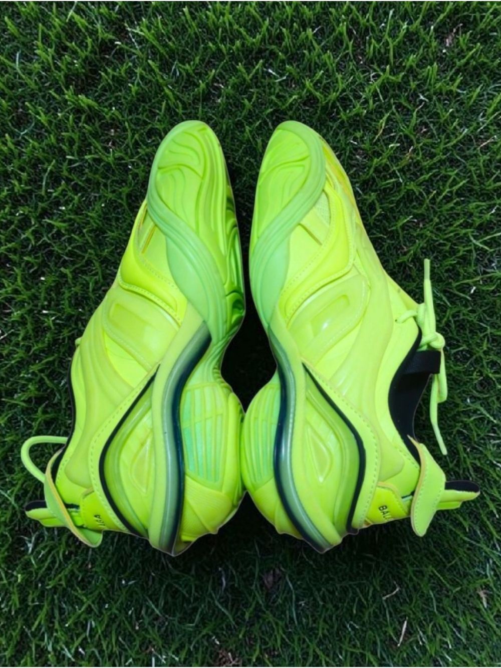 Balenciaga Tyrex Fluo Yellow Womens Size 9 New No Box